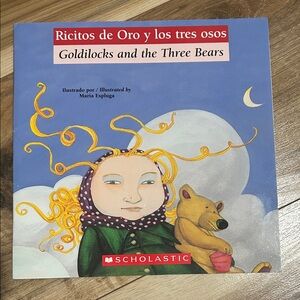 Scholastic Goldilocks and the Three Bears - Blue and Yellow